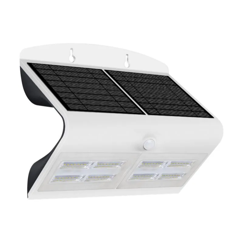 Applique Led 6,8W 4000°K Luce Naturale con Pannello Solare per Esterno  Arcadia6.8 ACSB-681240