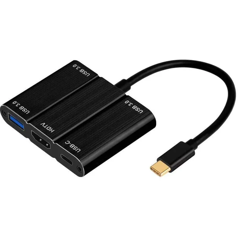 Driwei - Adattatore hdmi usb-c hub Tipo c convertitore connettore cellulare tv LD-03646