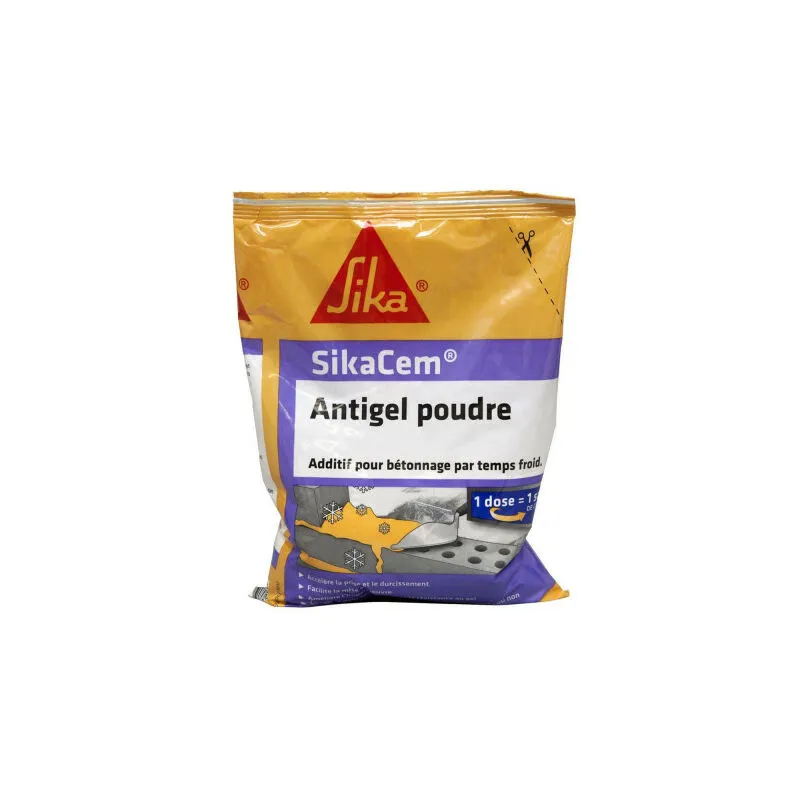 Sika - Additivo per la deumidificazione di freddo Cem Antifreeze Powder - 700g - Beige