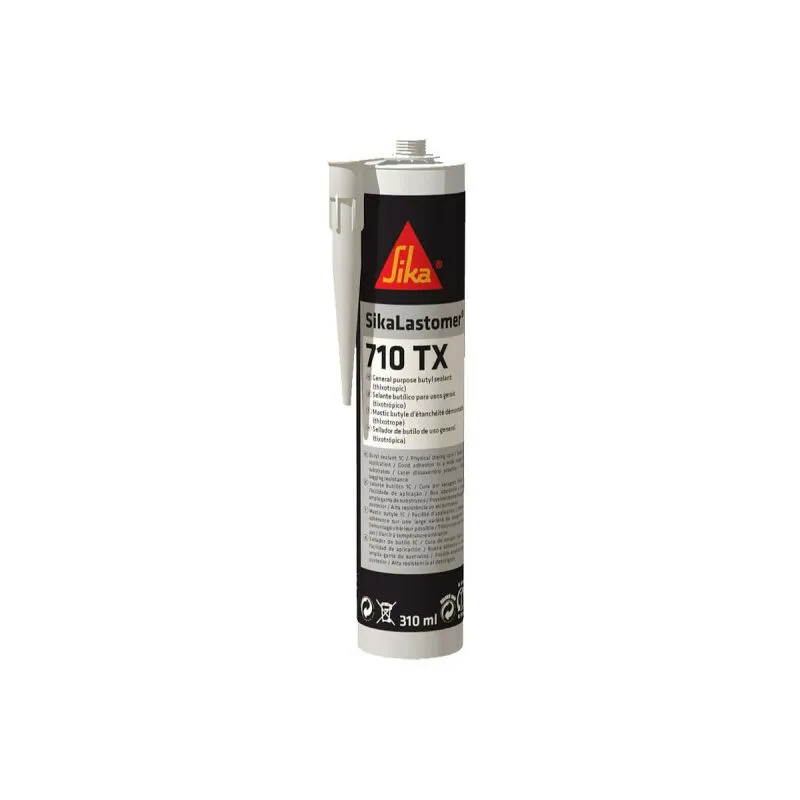 Sika - Adesivo butilico Lastomer 710TX - Bianco - 310 ml - Blanc