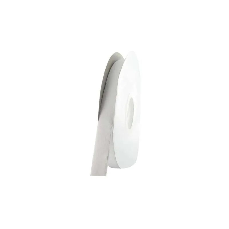 Nastro adesivo a strappo con velcro 25mm x 25m - bianco