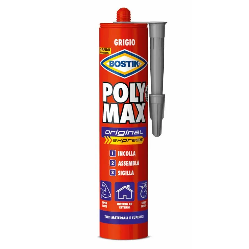 Poly max grigio 425 gr. original