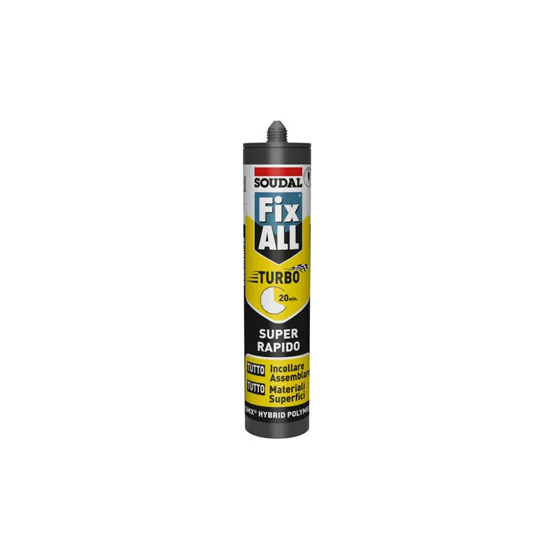 Soudal - Adesivo sigillante fix all turbo 290 ml