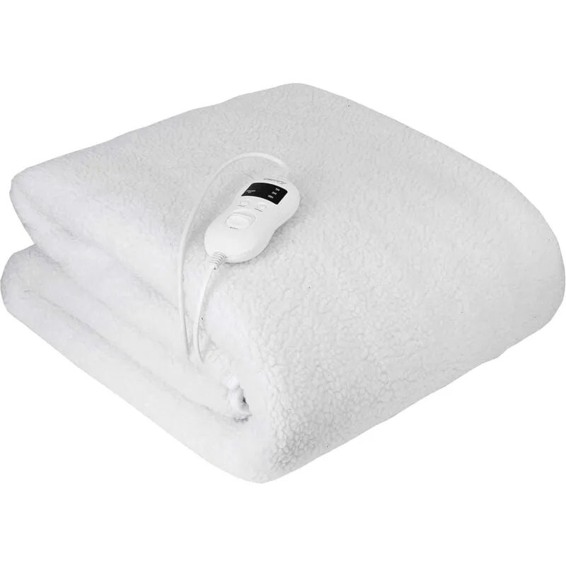 Coperta Elettrica Riscaldante 1 Piazza 60W 5 Livelli Di Temperatura  CR7422