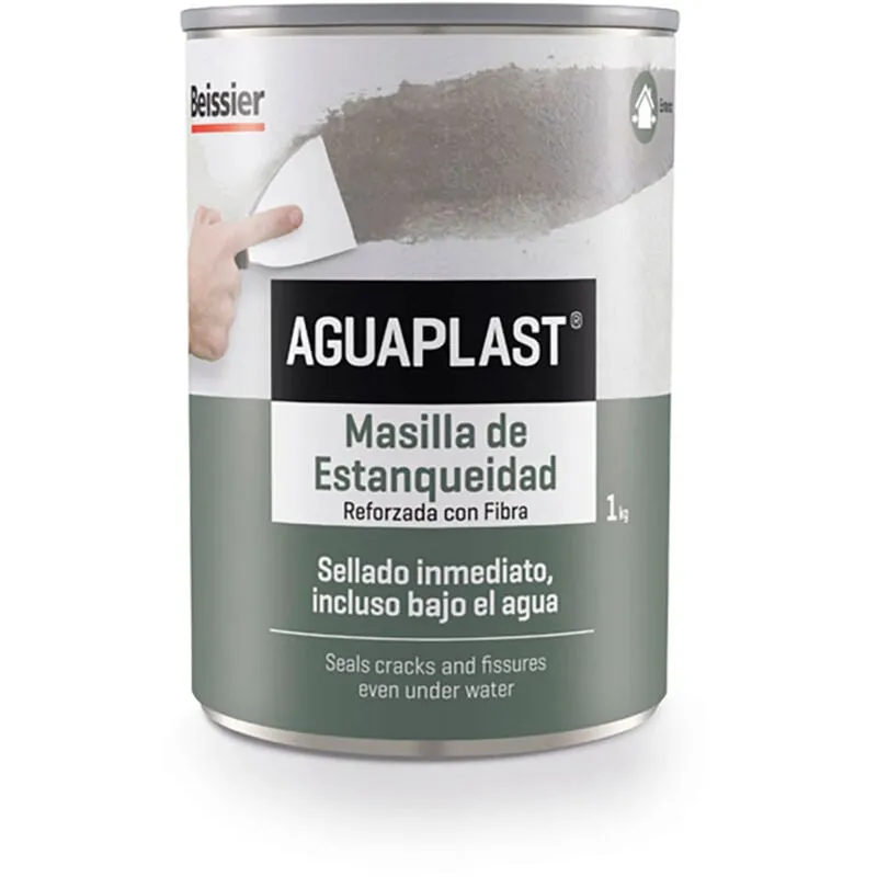 Aguaplast stucco impermeabilizzante barattolo 1l 70141-001 beissier