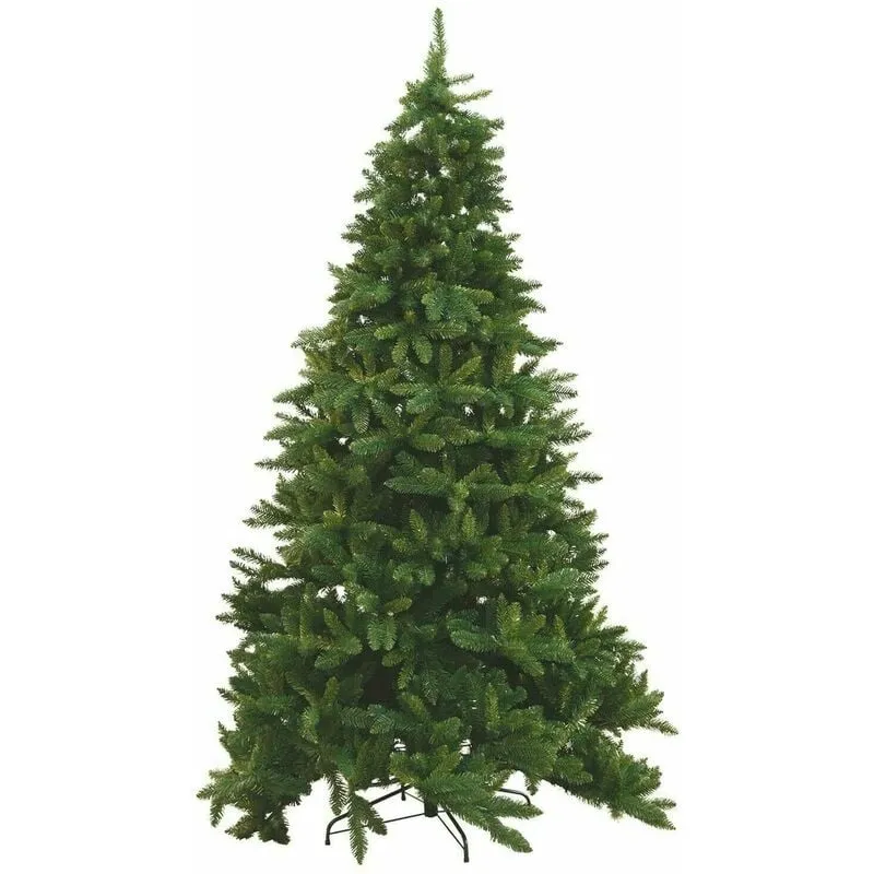 Ferra - Albero di natale abete verde in pvc Baviera