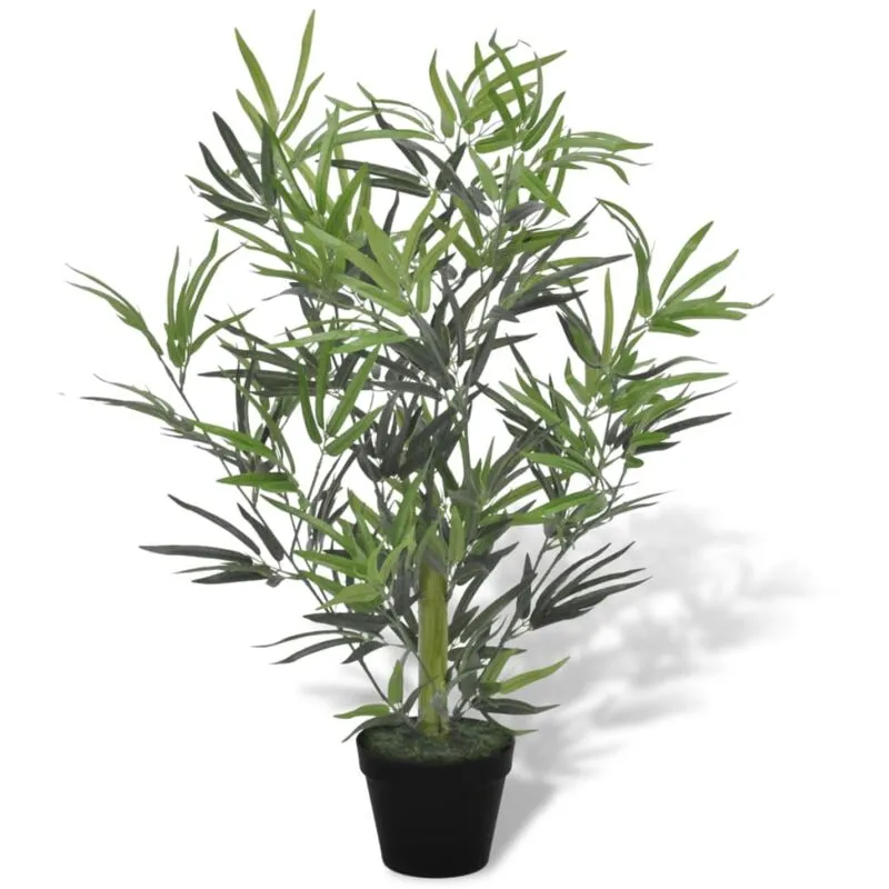 Vidaxl - Albero Bambù Artificiale con Vaso 80 cm