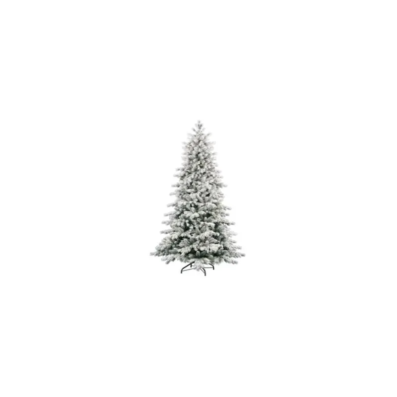 Albero creek H210CM innevato 895 rami in pe/pvc