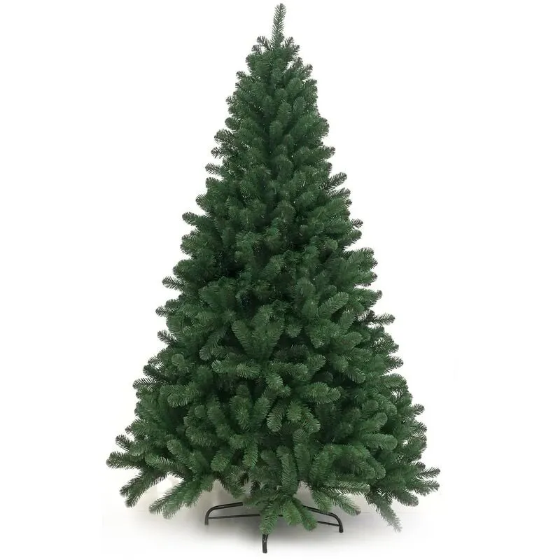 Albero di Natale ad apertura automatica ad ombrello cm 180 verde automatico super folto