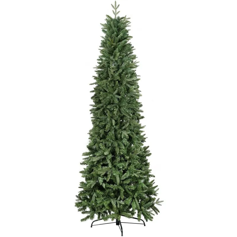 Albero di Natale Artificiale 150 cm 30 Rami Pino del Gargano Verde