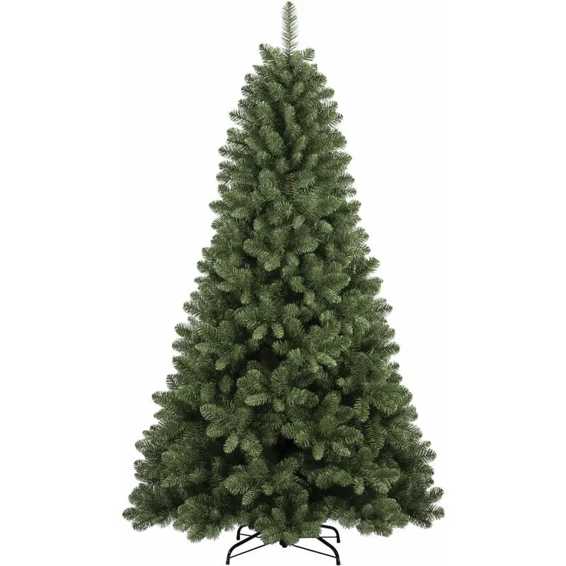 Giordanoshop - Albero di Natale Artificiale 150 cm 412 Rami Verde