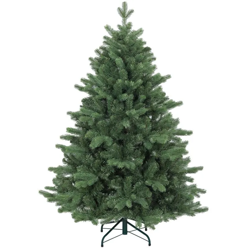 Giordanoshop - Albero di Natale Artificiale 150 cm 847 Rami Apertura Automatica Verde