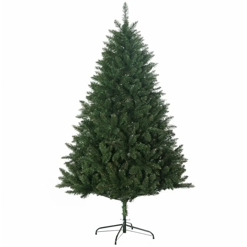 Giordanoshop - Albero di Natale Artificiale 180 cm 800 Rami Verde