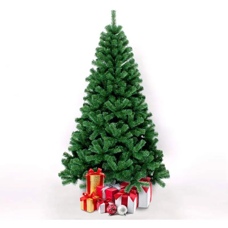 Ecoxmas - Albero di Natale classico artificiale verde in pvc 180cm Stockholm