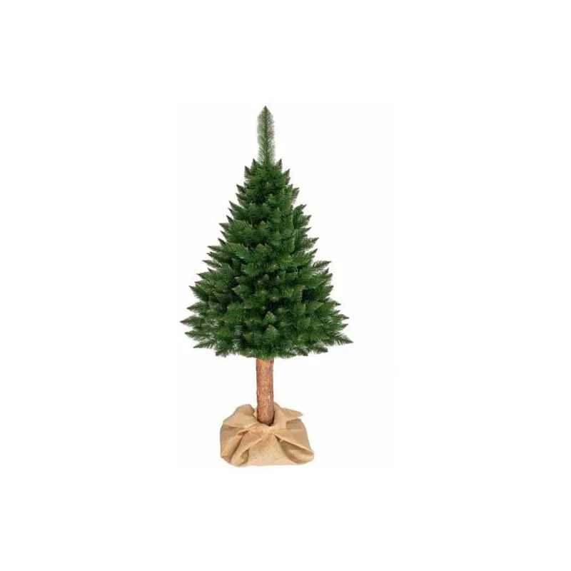 Viking Choice - Albero di Natale artificiale 220 cm - abete rosso con tronco di legno