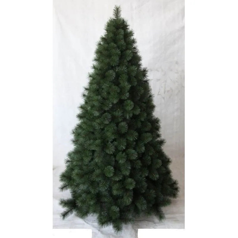 Albero di natale alaska cm 270 per addobbi natalizi con 2728 rami ignifugo