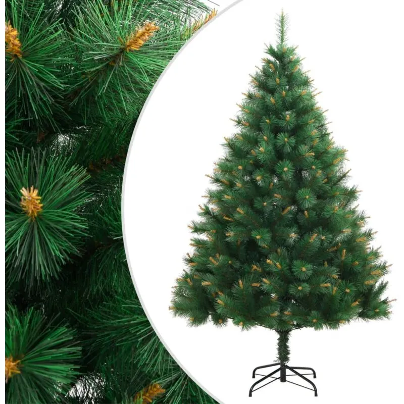 Vidaxl - Albero di Natale Artificiale Incernierato con Base 120 cm