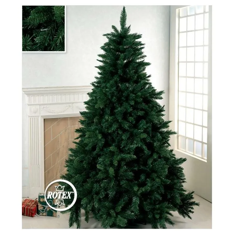 Rotex - Albero di Natale artificiale verde Super Folto cm 270