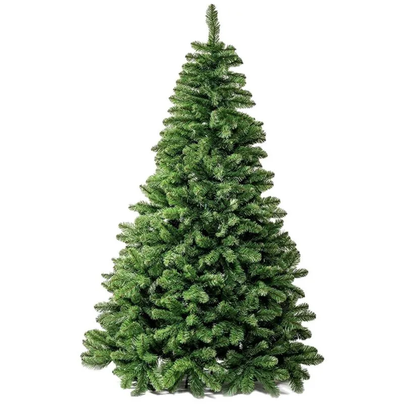 Led Leds - Albero di Natale artificiale brooklyn verde super compatto folto realistico altezza 210