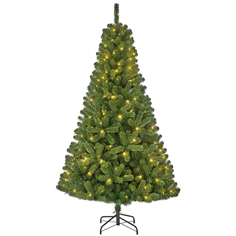 Albero di Natale con luci led integrate 525 rami 185 cm