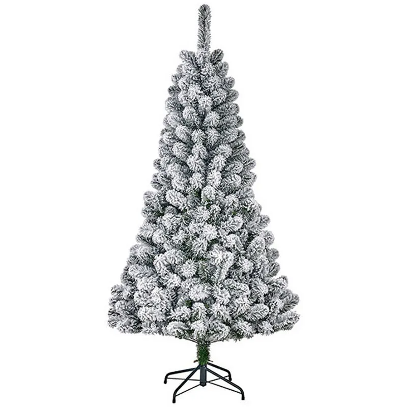 Albero di effetto givre noel con 266 rami ø86x155cm