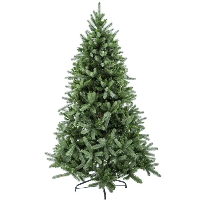 Adami - Albero di natale h 210 cm verde artificiale 1567 rami mod. Gran Paradiso