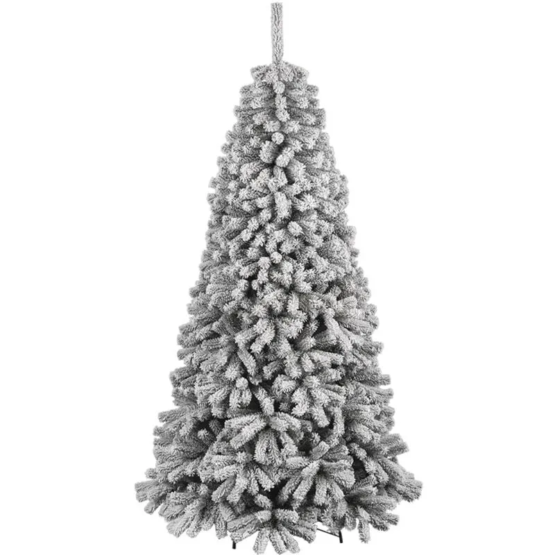 Giordanoshop - Albero Di Natale Innevato Danubio 150cm 726 Rami Super Folto Effetto Neve Reale