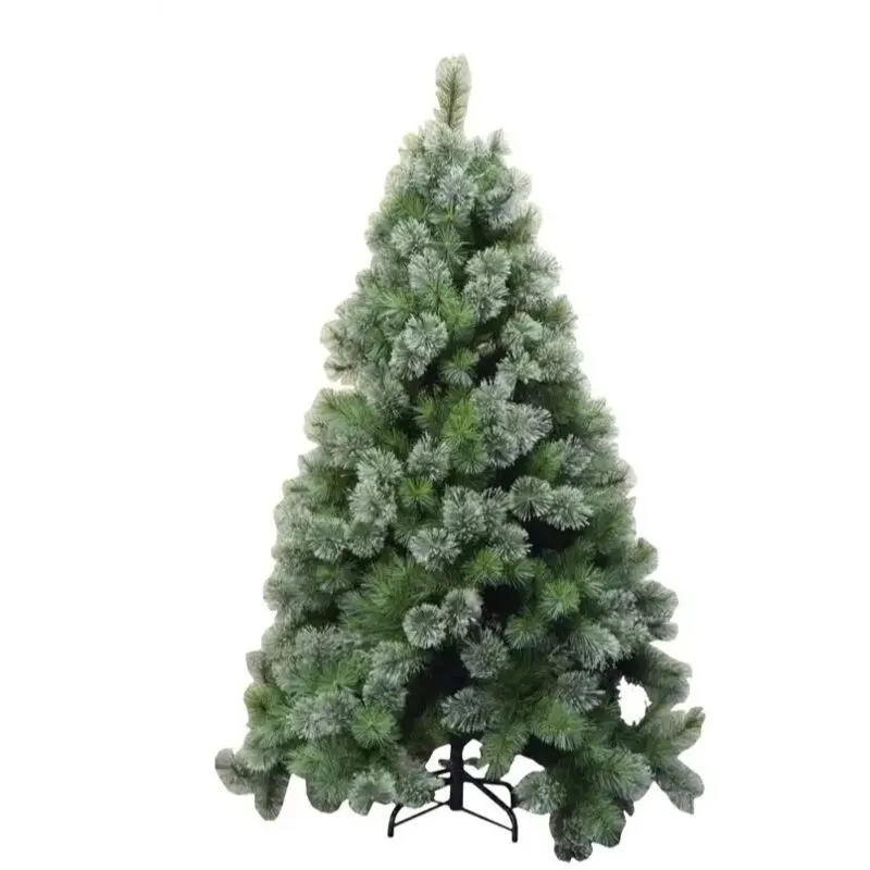 Replood - Albero di Natale Modello Monte Bianco Altezza 240 cm 1560 Rami Verde Innevato