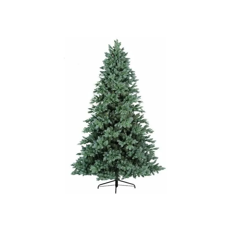 Albero di Natale Trondheim Verde/Blue h210Ø140cm PE+PVC