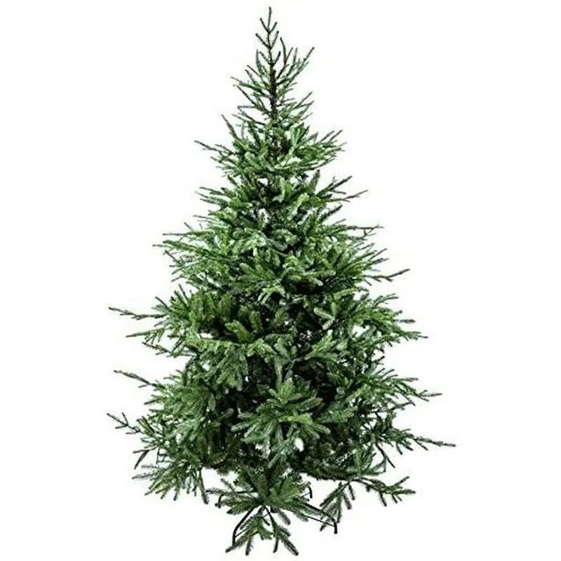 Giuseppe Albero di Natale Monte Grappa artificiale verde 772 rami con supporto in metallo alto 120cm - Vacchetti