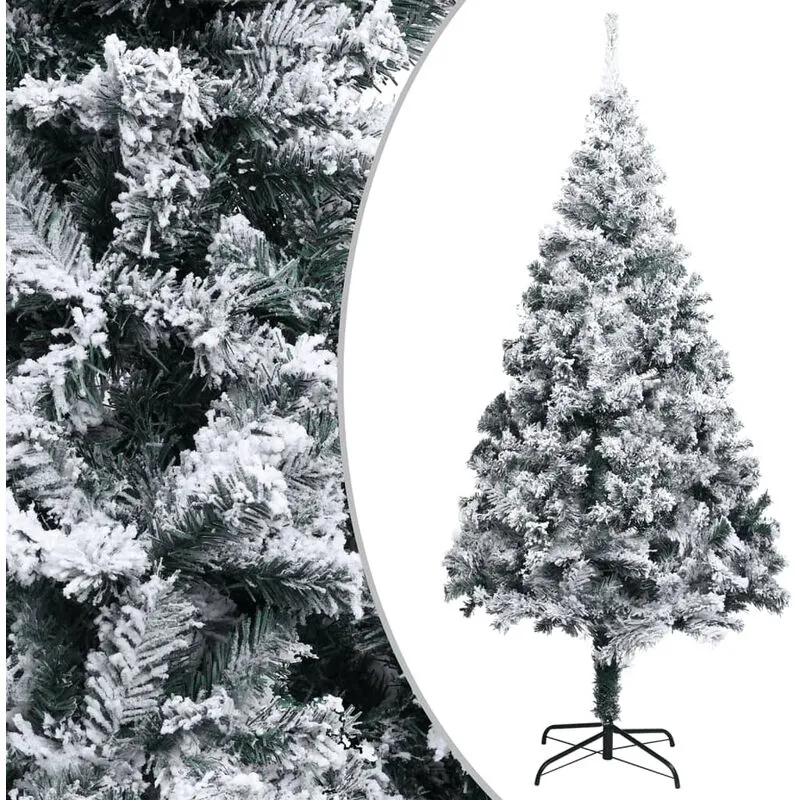 Torana - Albero Natale Artificiale con Neve Verde 400 cm in pvc