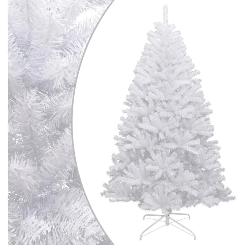 Albero Natale Artificiale Incernierato con Neve Fioccata 210 cm - Vidaxl