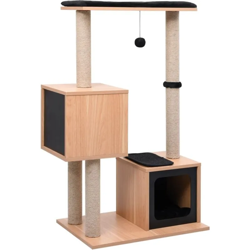 Vidaxl - Albero per Gatti con Tappeto Tiragraffi in Sisal 104 cm