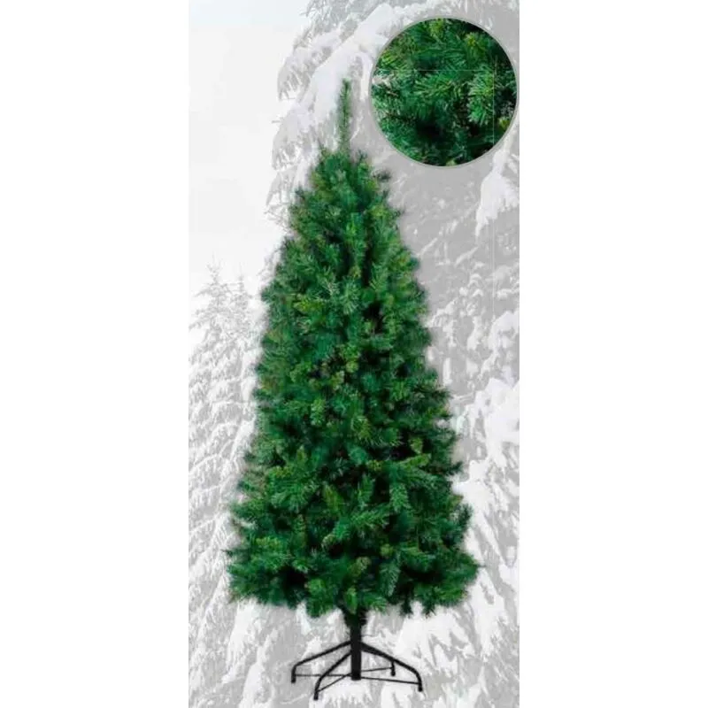 Albero di natale giocoplast slim 150cm 410 rami- 28809401