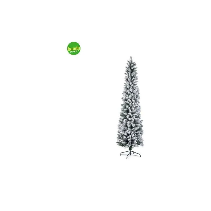 Webmarketpoint - Albero Slim Sillian Innevato Bizzotto h 210 - 464 Rami