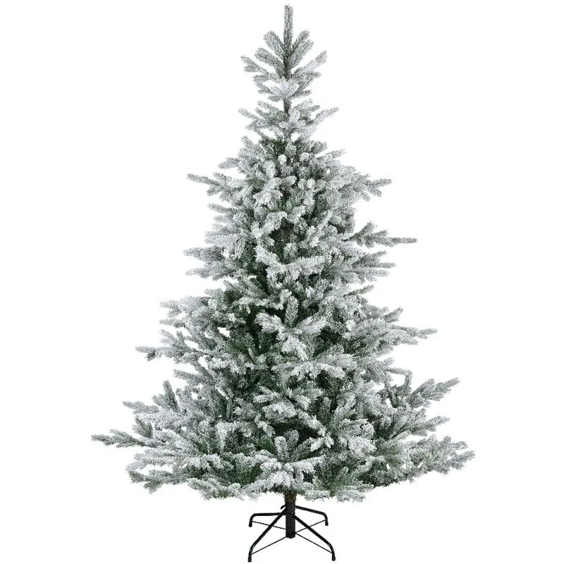 Albero Di Natale Grandis Innevato 240cm Molto Folto 2935 Rami