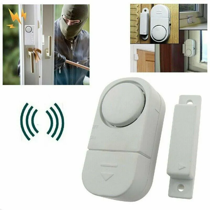 R&g - allarme mini sensore porta finestra antifurto casa ufficio magnetico contatto