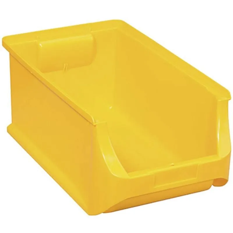 456214 Cassetta impilabile da magazzino (l x a x p) 205 x 150 x 355 mm Giallo 1 pz. - 