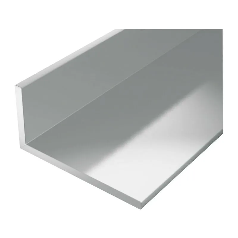  - Alluminio Profilo Angolare 1000 / 15X10Mm Argento