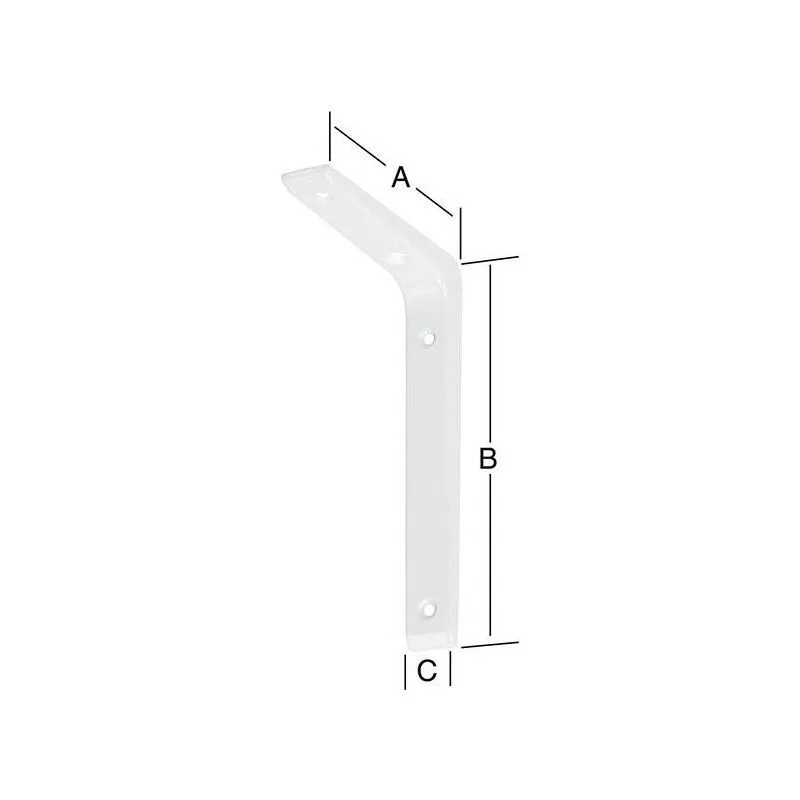 Vormann - Alluminio Square 200x250 mm bianco (di 6)