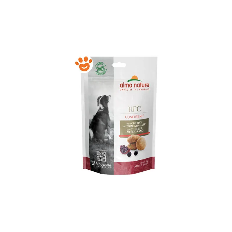  - Dog hfc Confiserie con Ciliegia e Melograno - Confezione da 60 Gr