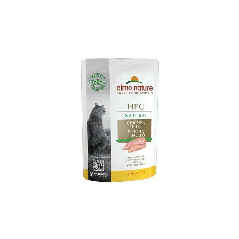  - Natural per Gatto da 55 gr Filetto di Pollo