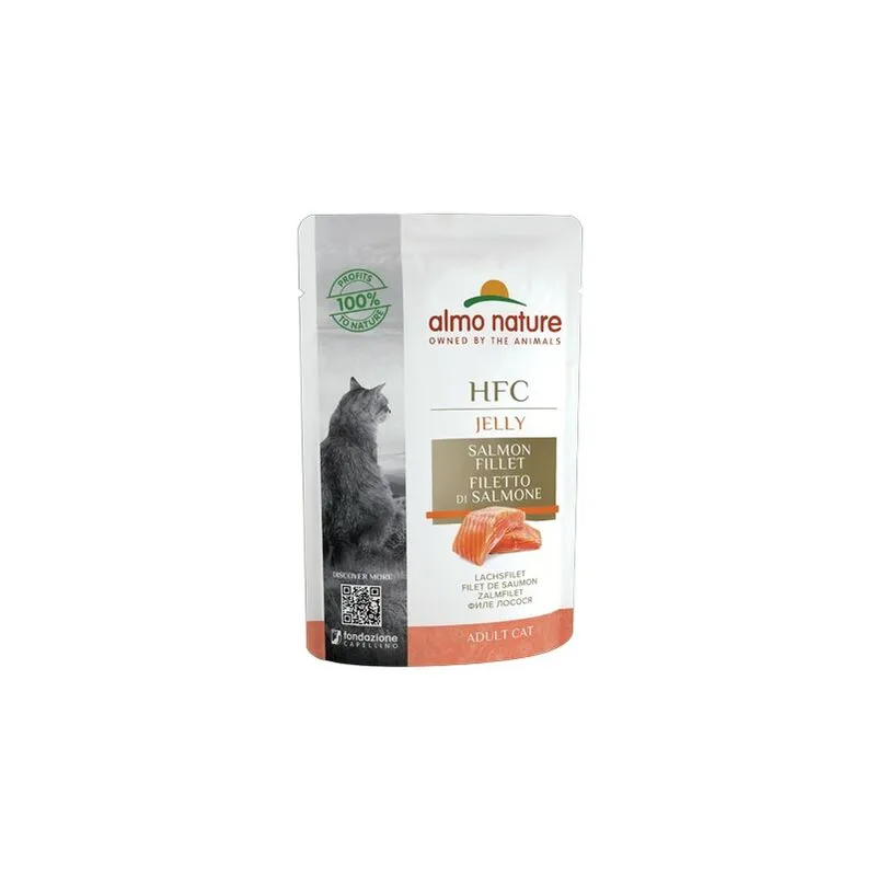 Hfc Jelly per Gatto da 55 gr Salmone - 