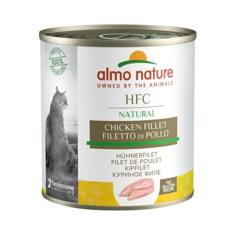  - Natural Gatto, Lattina 280gr- Filetto di Pollo