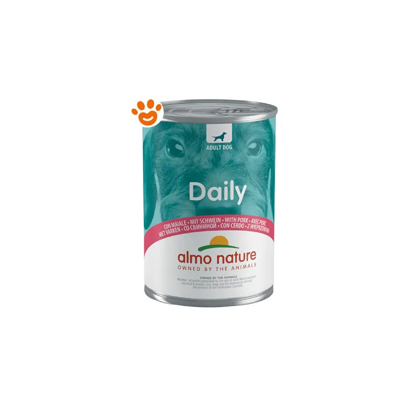 Dog Daily Maiale - Confezione da 400 Gr - 