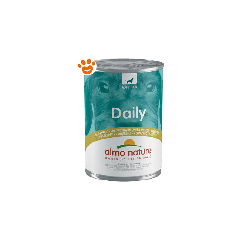 Dog Daily Tacchino - Confezione da 400 Gr - 