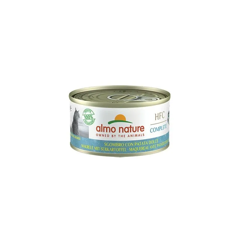 Hfc Complete per Gatti da 70 gr Sgombro e Patata Dolce - 