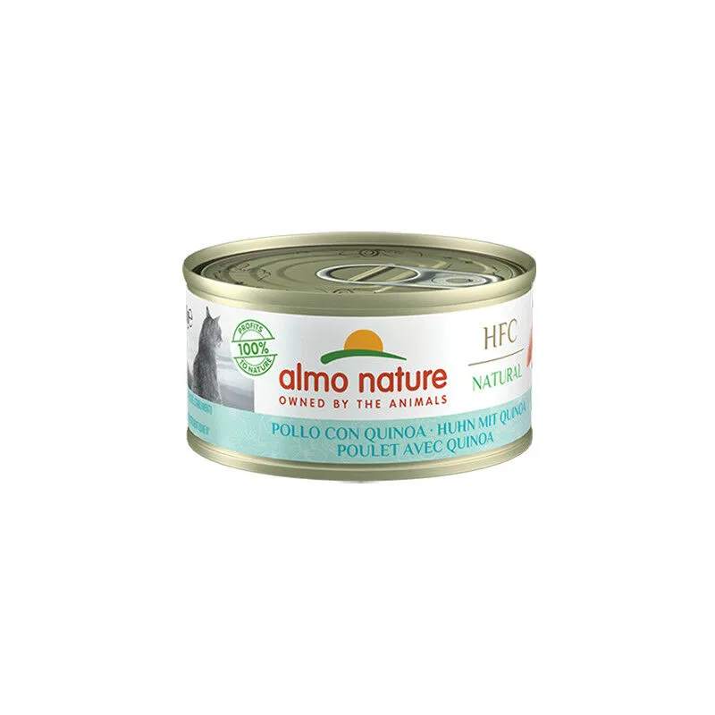 Hfc Natural per Gatto da 70 gr Pollo con Quinoa - 