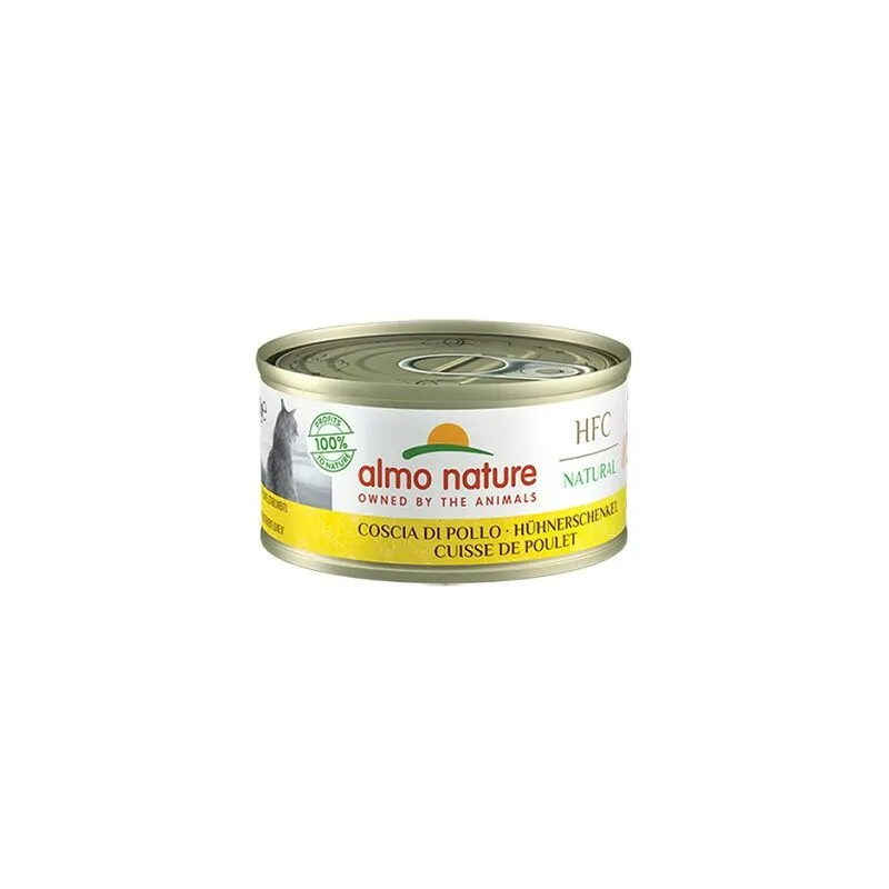  - hfc Natural per Gatto da 70 gr Coscia di Pollo