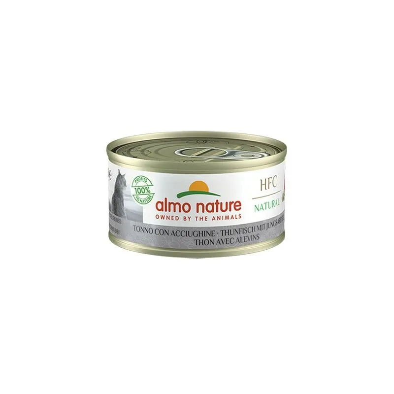  - hfc Natural per Gatto da 70 gr Tonno con Acciughine